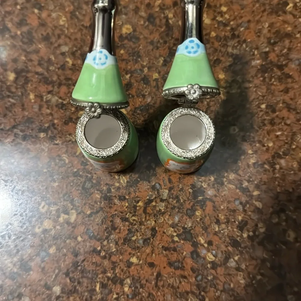 Hallmark Bubbly Champagne Trinket Boxes set of 2 - Picture 7 of 8